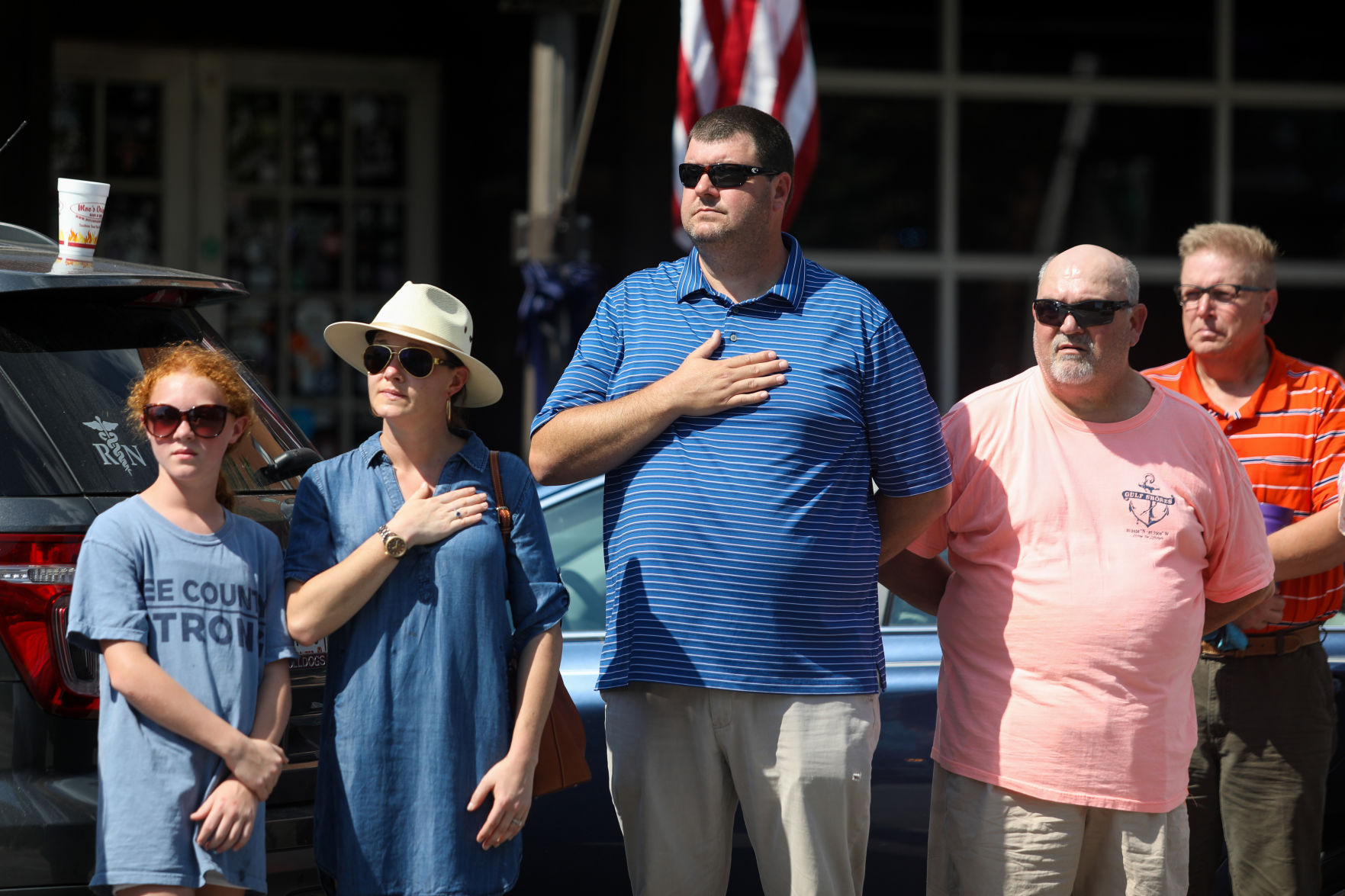 Funeral service for officer William Buechner